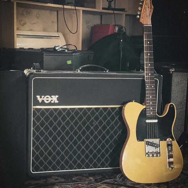 Telecaster et Vox AC30