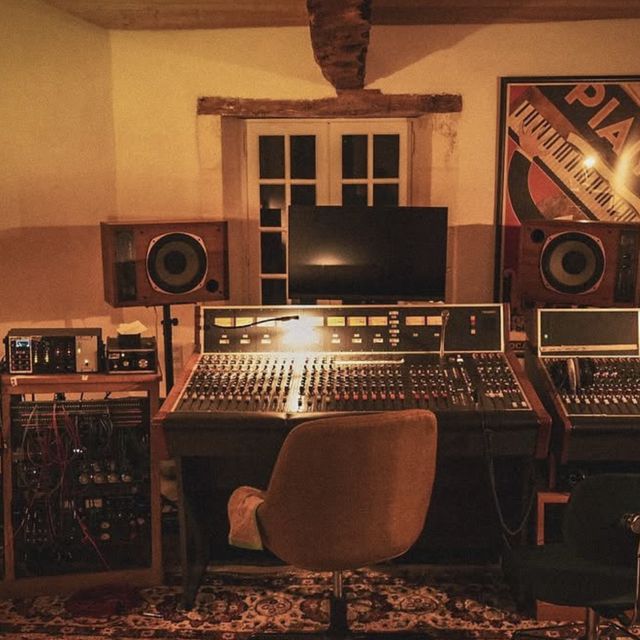La console de la régie